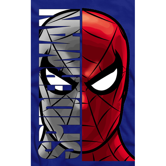 Spider Face Text
