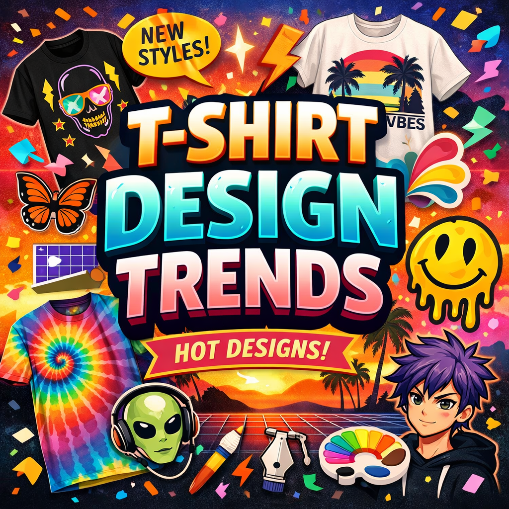 T-Shirt Design Trends That Are Actually Selling Right Now