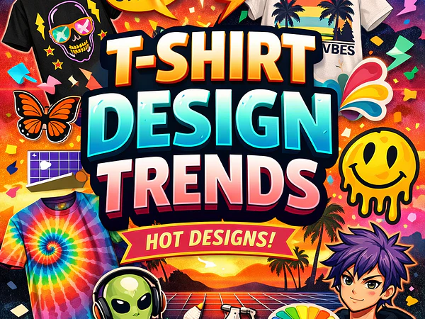 T-Shirt Design Trends That Are Actually Selling Right Now