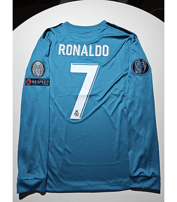 Ronaldo 7 - Real Madrid 2017/2018 Third Kit Champions League   
