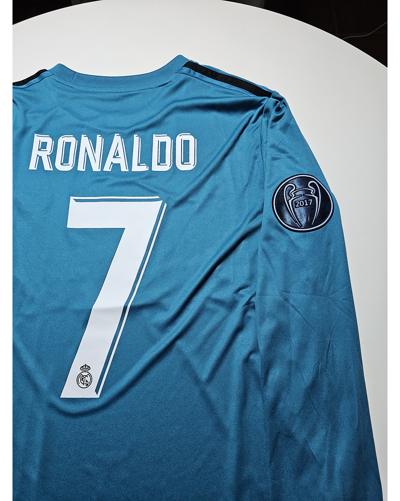 Ronaldo 7 - Real Madrid 2017/2018 Third Kit Champions League   