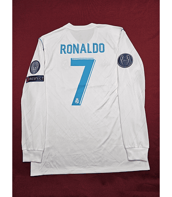 Ronaldo 7 - Real Madrid 2017/2018 Home Champions League  