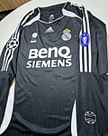 Robinho 10 - Real Madrid 2006/2007 Away Champions League      