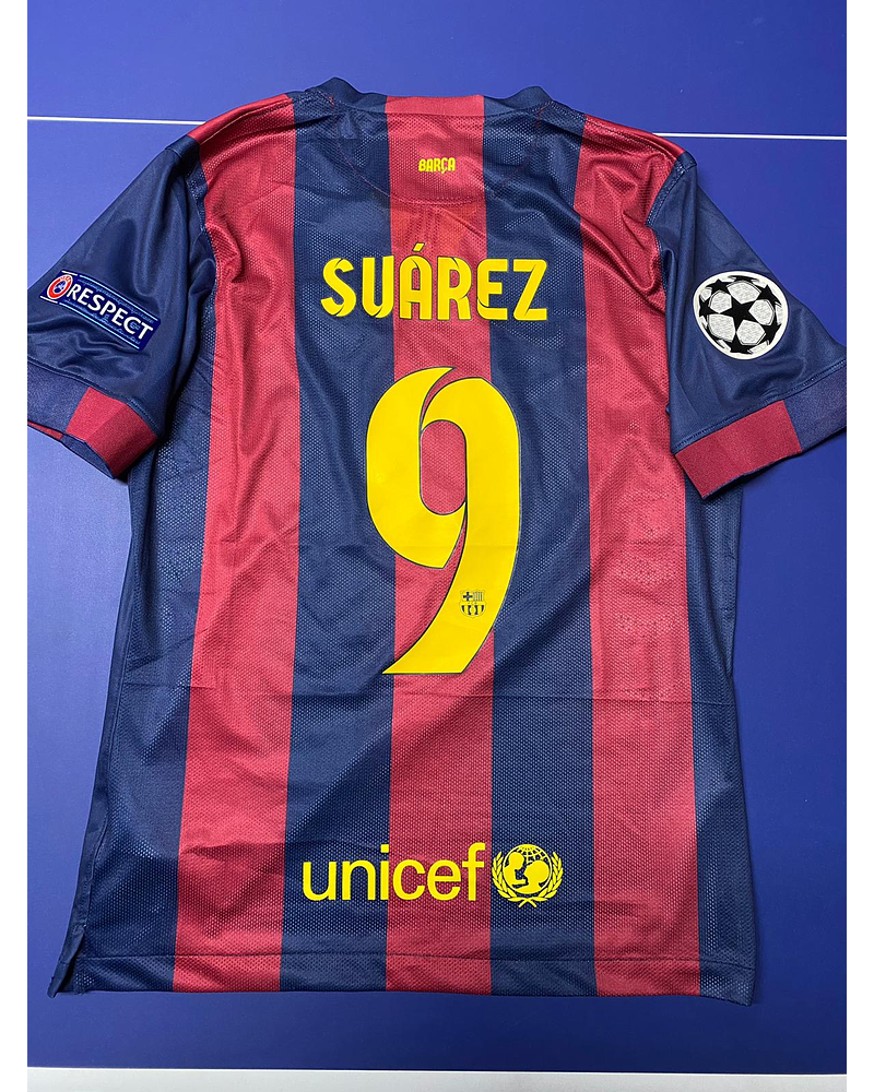 Suárez 9 - Barcelona 2014/2015 Home Champions League Final