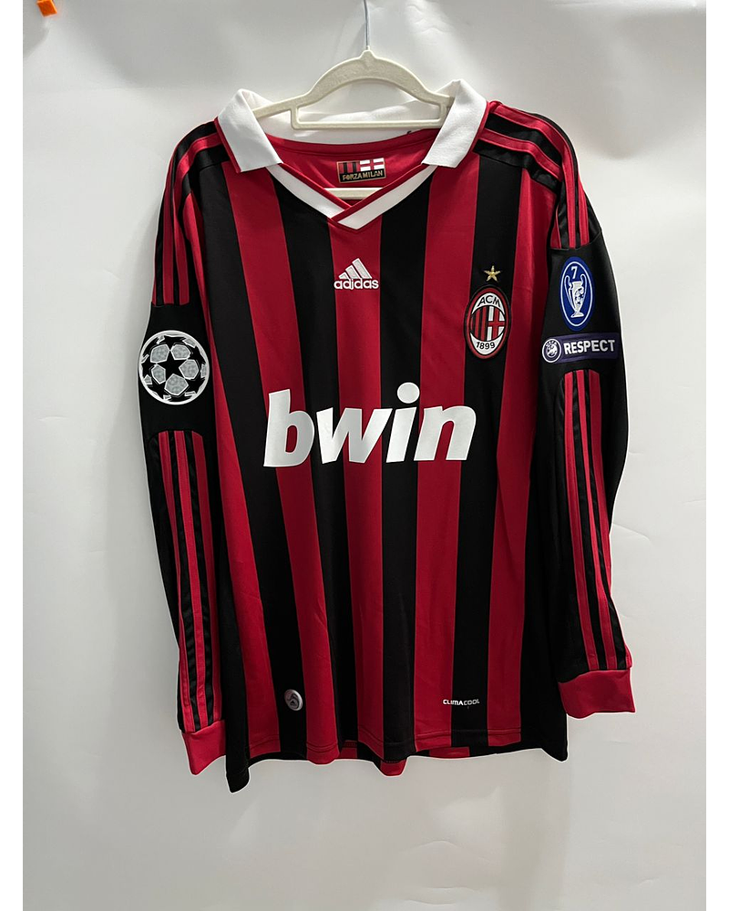 Ronaldinho 80 - Ac Milan 2009/2010 Home Champions League