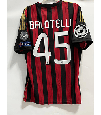 Balotelli 45 - Ac Milan 2013/2014 Home Champions League