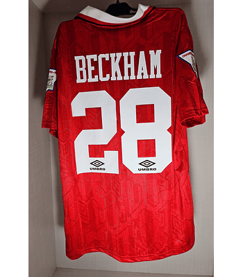 Beckham 28 - Manchester United 1993/1994  Premier League