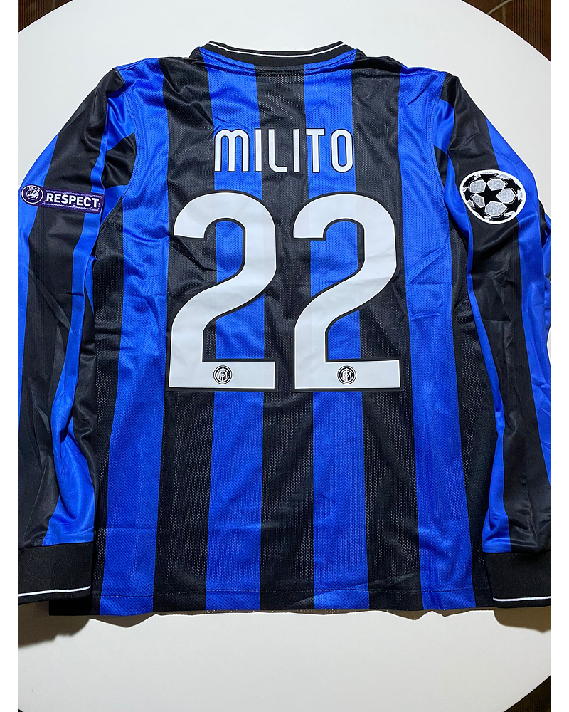 Milito 22 - Inter Home 2009/2010 Champions League Final