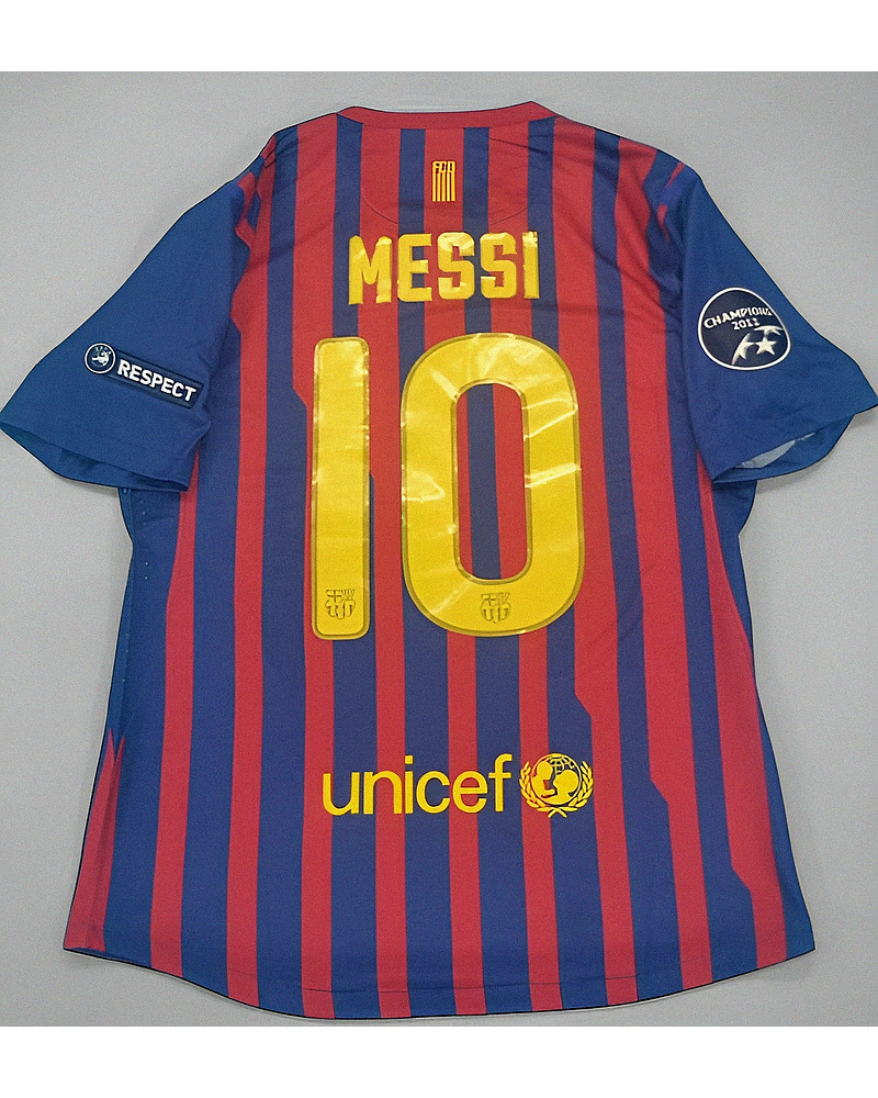 Messi 10 - Barcelona Home 2011/12 Champions League 