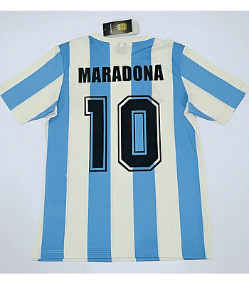 Maradona 10 - Argentina Home 1986