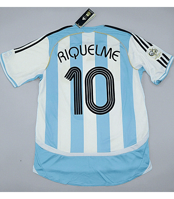 Riquelme 10 - Argentina Home 2006 World Cup 