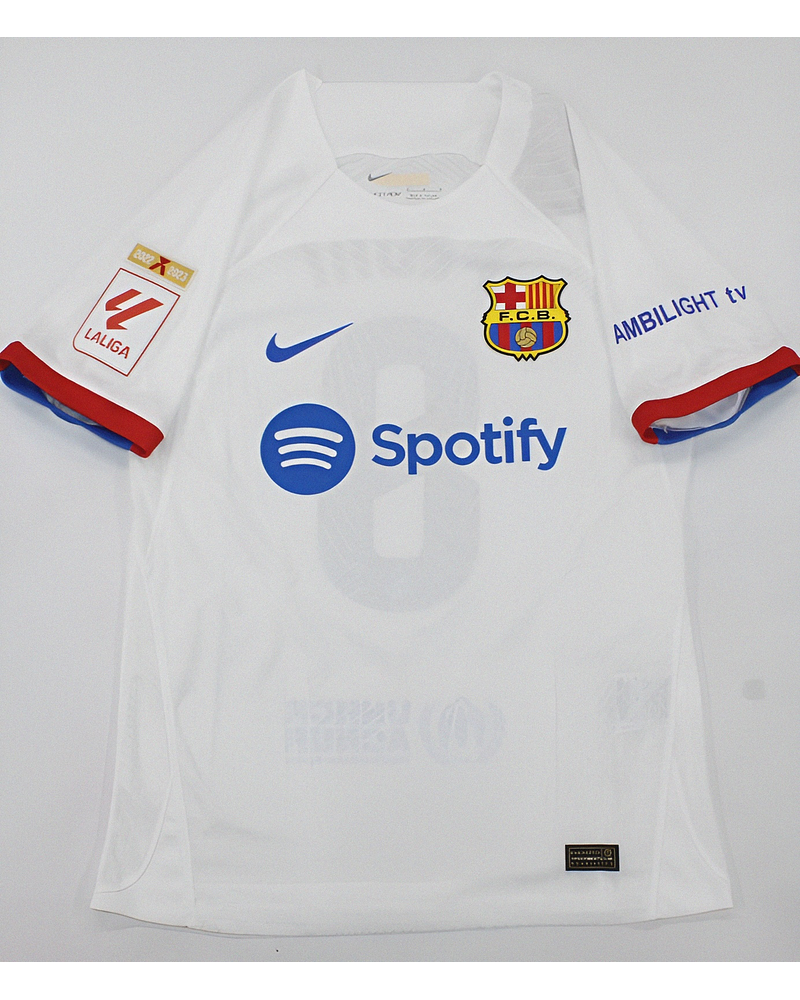 Pedri 8 - Barcelona Away 23/24 La Liga