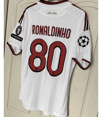 Ronaldinho 80 - AC Milan 2009/2010 Away Champions League