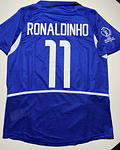 Ronaldinho 11 Brazil 2nd kit  -  World Cup 2002 Korea&Japan 