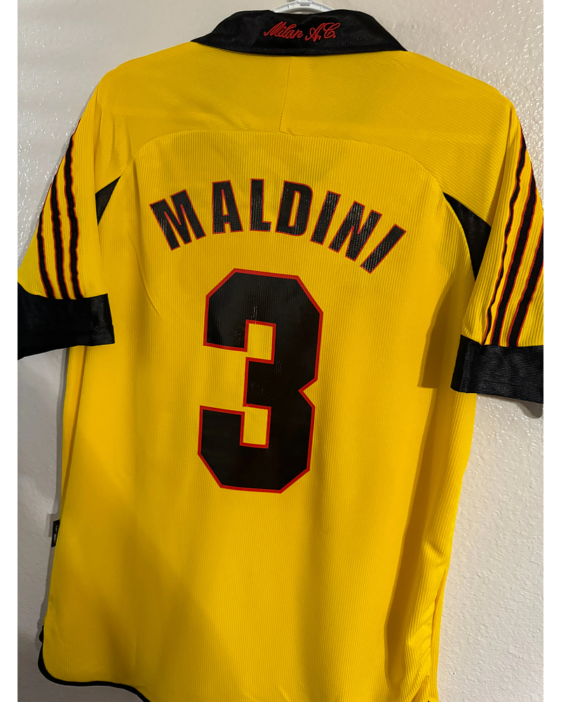 Maldini 3 - Milan Away 1999/00 Serie A