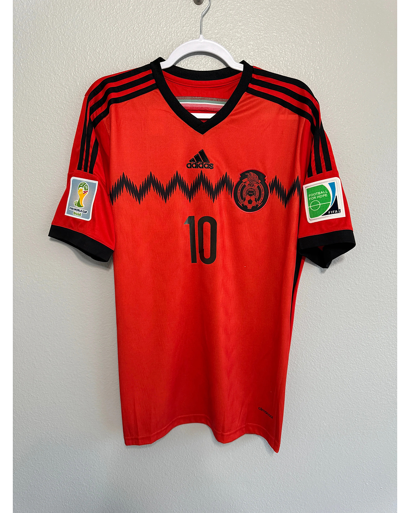 Giovani dos Santos 10 - México Away 2014 World Cup 