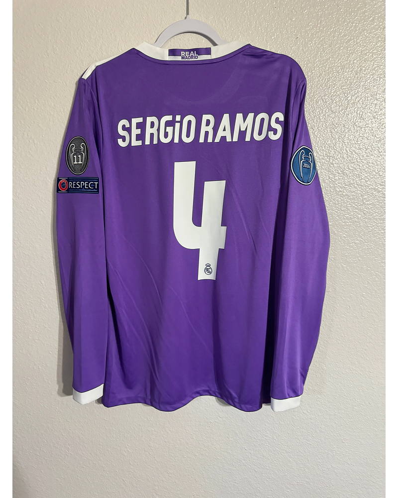 Sergio Ramos 4 - Real Madrid 2016/2017 Away Champions League 