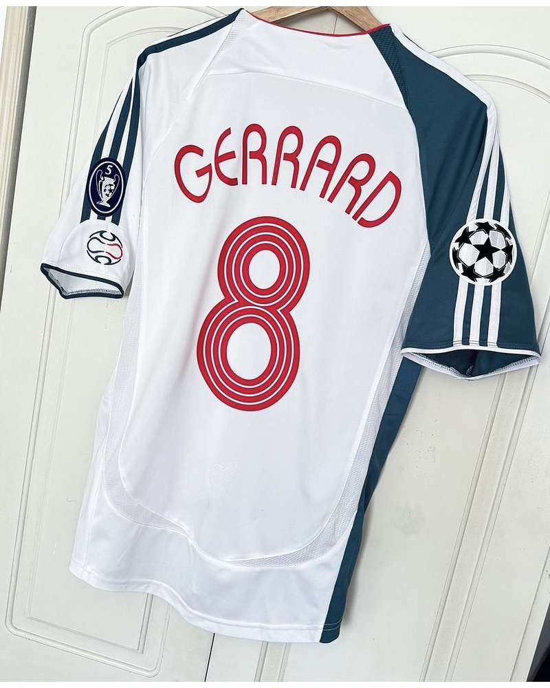 Gerrard 8 - Liverpool 2006/2007 Away 