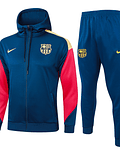 FC Barcelona Hooded Tracksuit