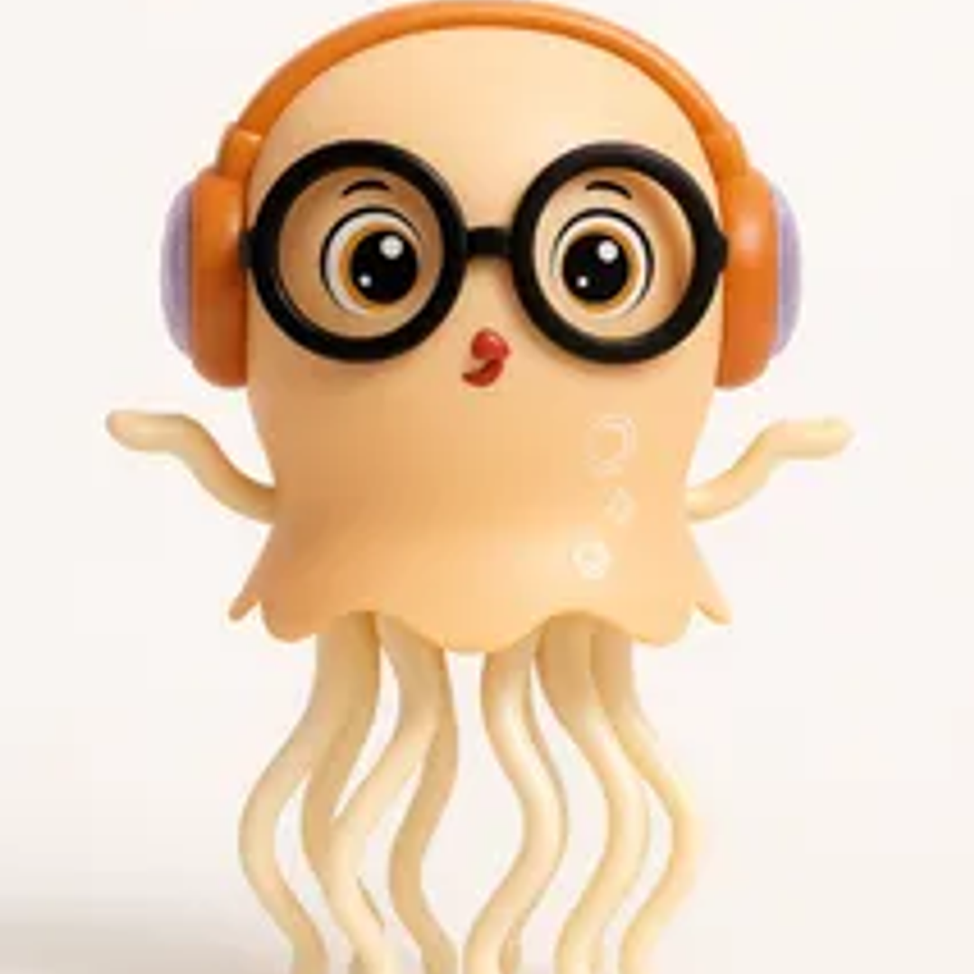 Juguete Pulpo Bailarín, con sus baterías incorporadas. Interactivo Musical Con Luces.  3