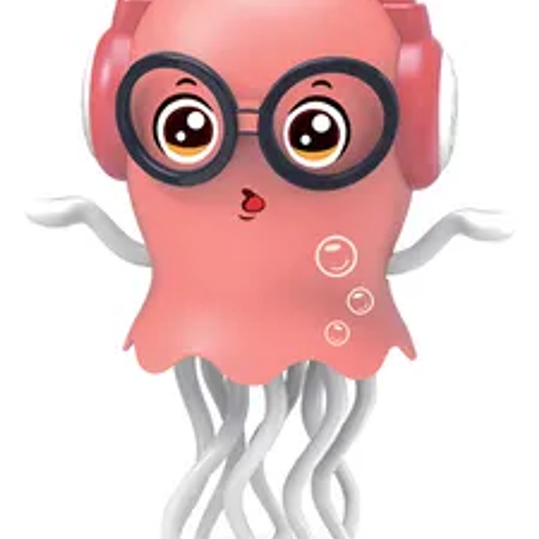 Juguete Pulpo Bailarín, con sus baterías incorporadas. Interactivo Musical Con Luces.  4