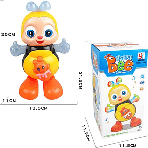 Abejita Bailarina con baterías incluidas.