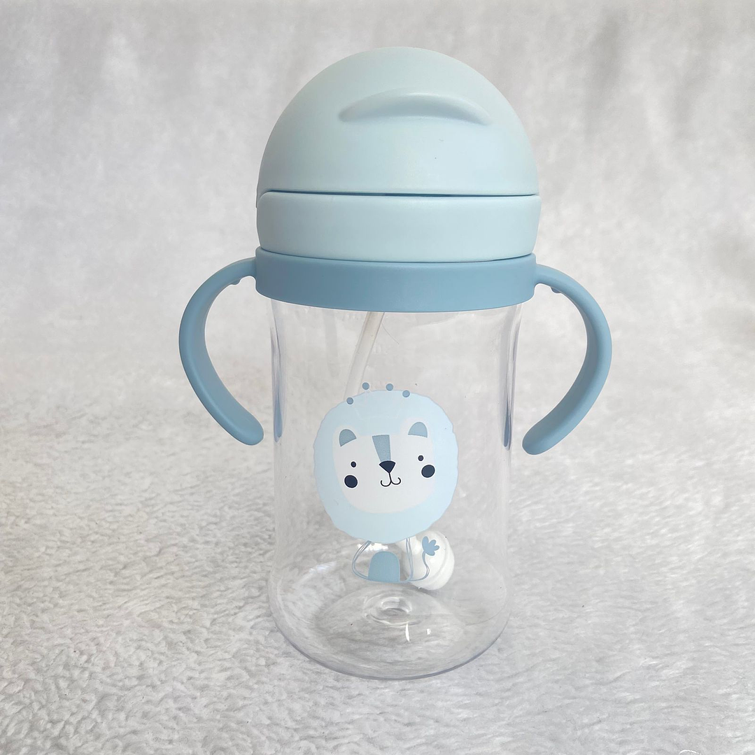 Taza De Agua Genérica Anticaída 350ml Para Bebés Ergonomico 2