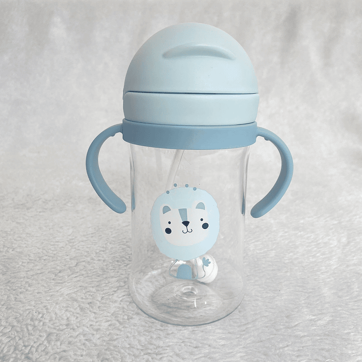 Taza De Agua Genérica Anticaída 350ml Para Bebés Ergonomico 2