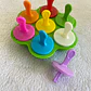 Molde Silicona Paletas Helado Leche Materna Para Dentición - Miniatura 3
