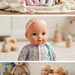 Set Muñecas Bebes Gemelas-mellizas Con Su Chupete Y Biberón. - Miniatura 2
