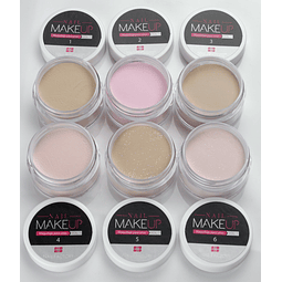 Acrílico- make up 4 dark pink-vol 1-1/2 oz-14g- nail factory