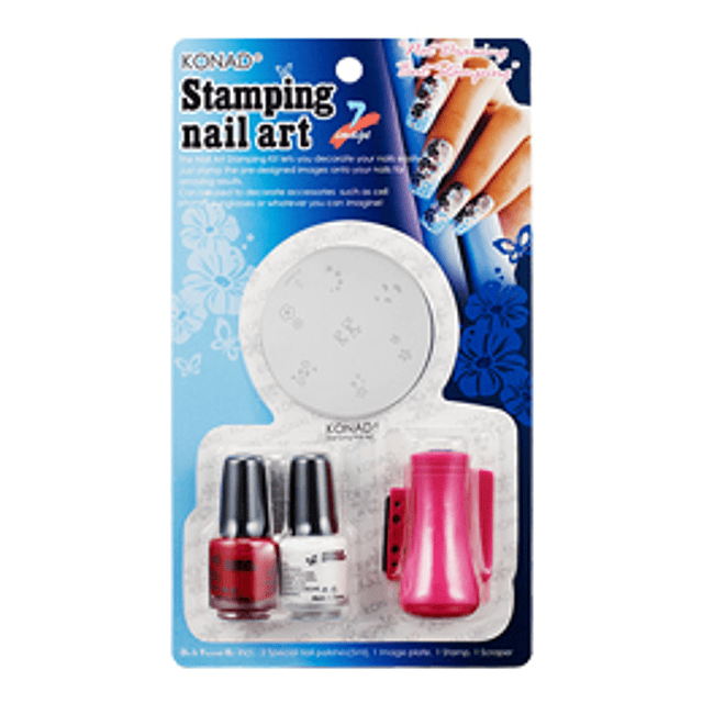 Set diseño uñas konad d