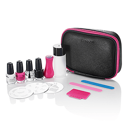 Set diseño uñas konad travel