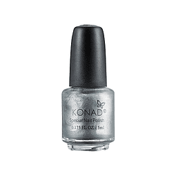 Esmalte stamping especial 5ml- s03-powdery silver (plateado)
