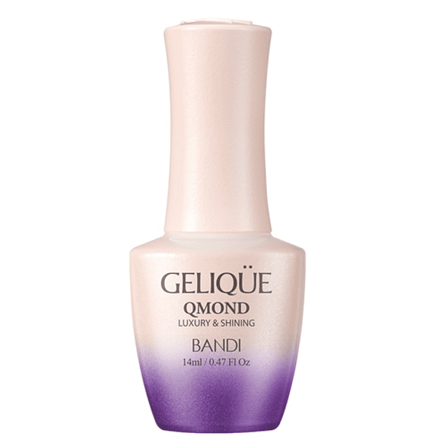 Qmond sparkling purple - gelique gp349 - esmalte gel 14ml