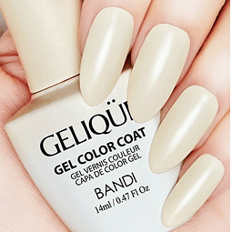 Simply ivory -gelique gel color coat no. gf231 - esmalte gel 14ml