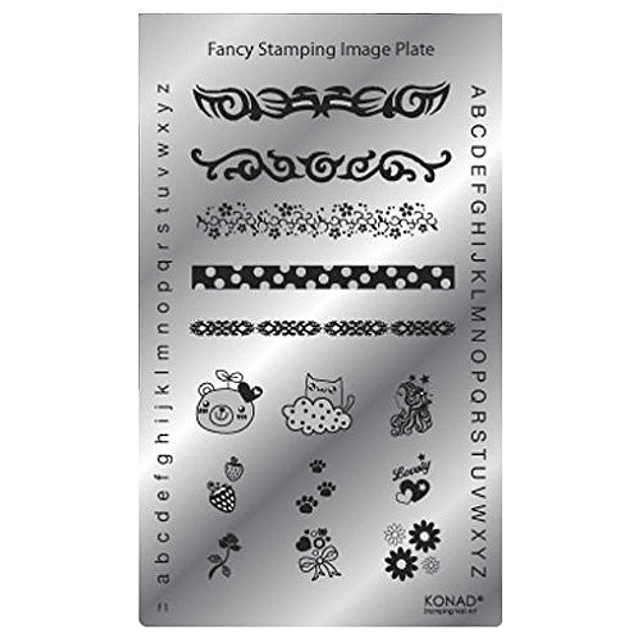 Konad fancy stamping kit 1