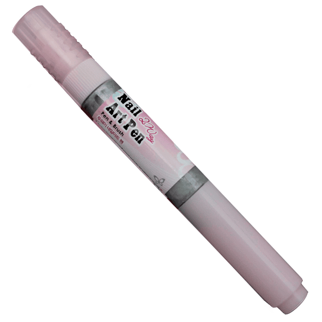 Lápiz dos puntas konad- plateado