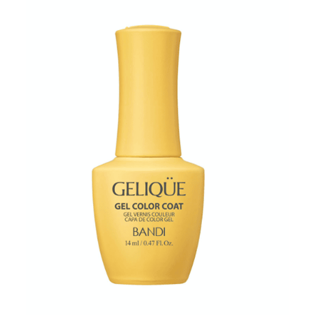 Knit yellow - gelique gsh678- esmalte gel 14ml