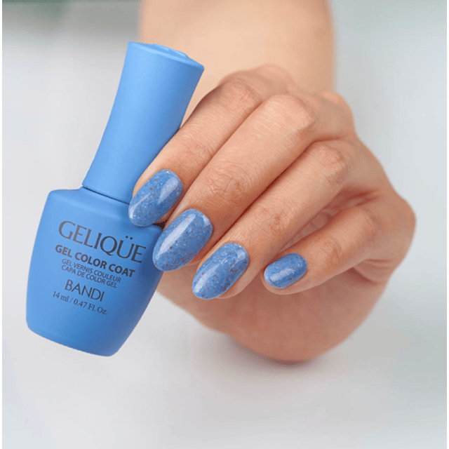 Knit blue - gelique gsh477- esmalte gel 14ml