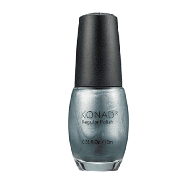 Konad regular nail - r6 shining silver
