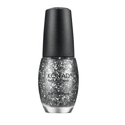 Konad regular nail - r76 glittery silver