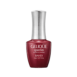 Qmond frozen red - gelique gp558 - esmalte gel 14ml