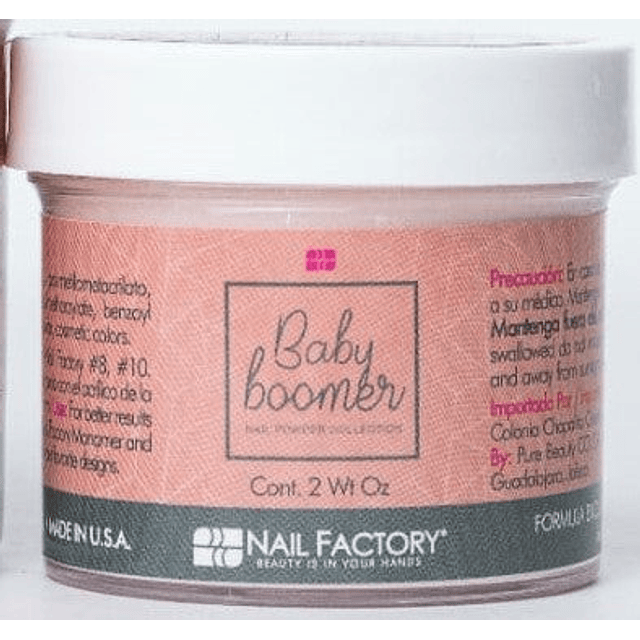 Baby boomer white 2oz