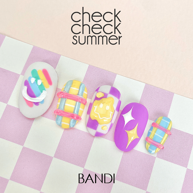 Bandi gelique trend set check check summer collection