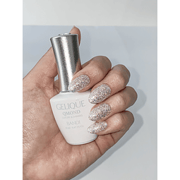 Qmond flash silver - gelique GP847 - esmalte gel 14ml