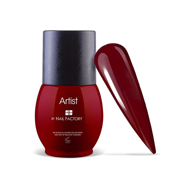 Laccover artist one shot 14ml-nail factory (Rojo)