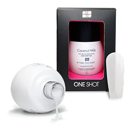 LACCOVER COCONUT MILK ONE SHOT 10 ML (SHEER)