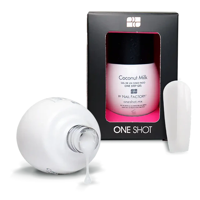 LACCOVER COCONUT MILK ONE SHOT 10 ML (SHEER)