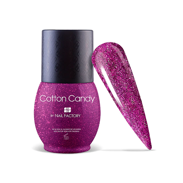 Laccover cotton candy one shot 14ml-nail factory